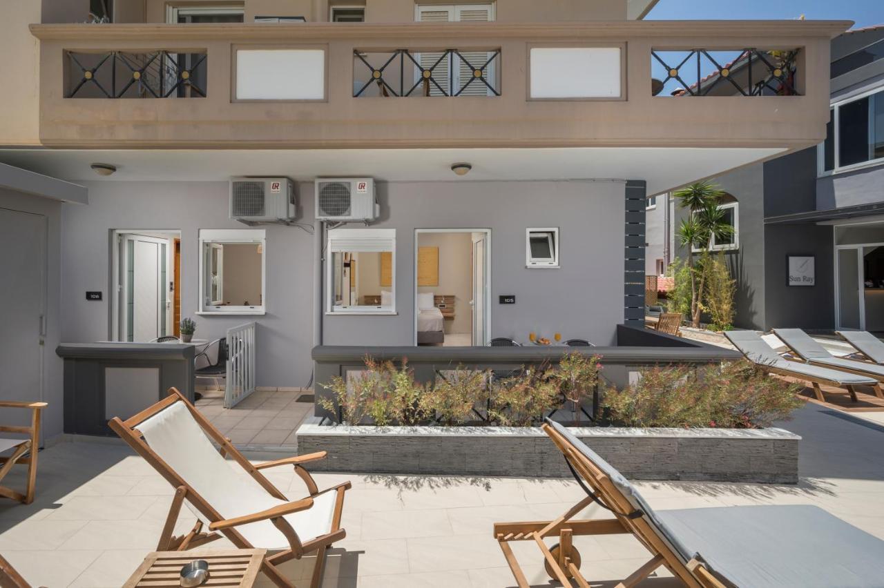 Sun Ray Studios Agia Marina Exterior foto